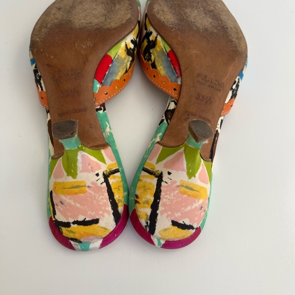 Auth VTG PRADA Kitten Heels - Picture 8 of 9